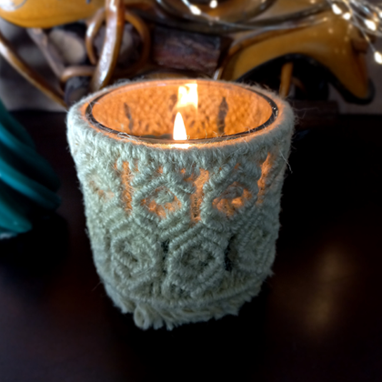 Offie Jute Candle Holder